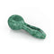 Honeybee Herb 4-Inch Green Haze Frit Speckled Spoon Pipe