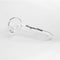 HONEYBEE HERB CLEAR GLASS HAND PIPE