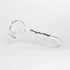 HONEYBEE HERB CLEAR GLASS HAND PIPE