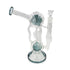 Honeybee Herb Double Chamber Green Ball Perc Glass Recycler Rig