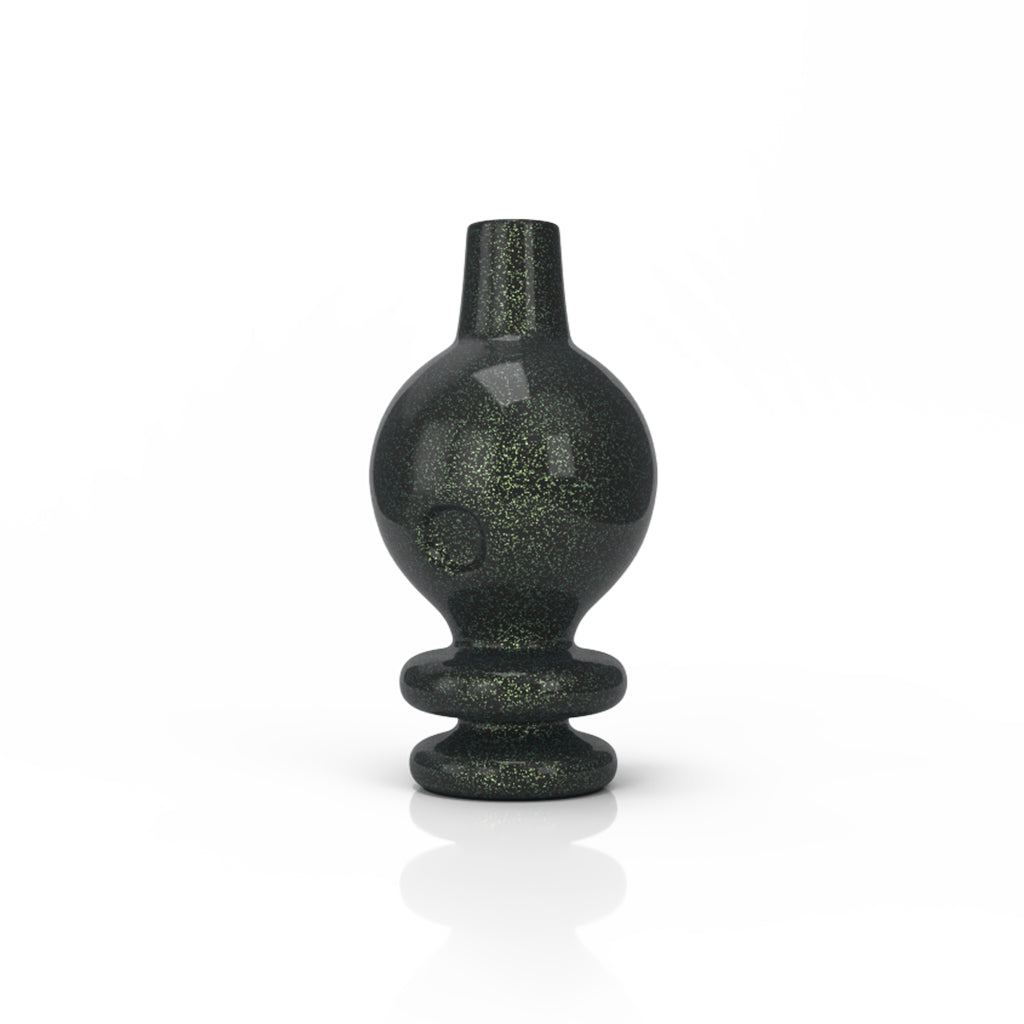 Honeybee Herb's Green Elite Galaxy Directional Airflow Bubble Carb Cap Without Packaging Clear Product View 