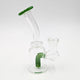 Honeybee Herb Green Mini Perc Fixed Bent Downstem Dab Rig