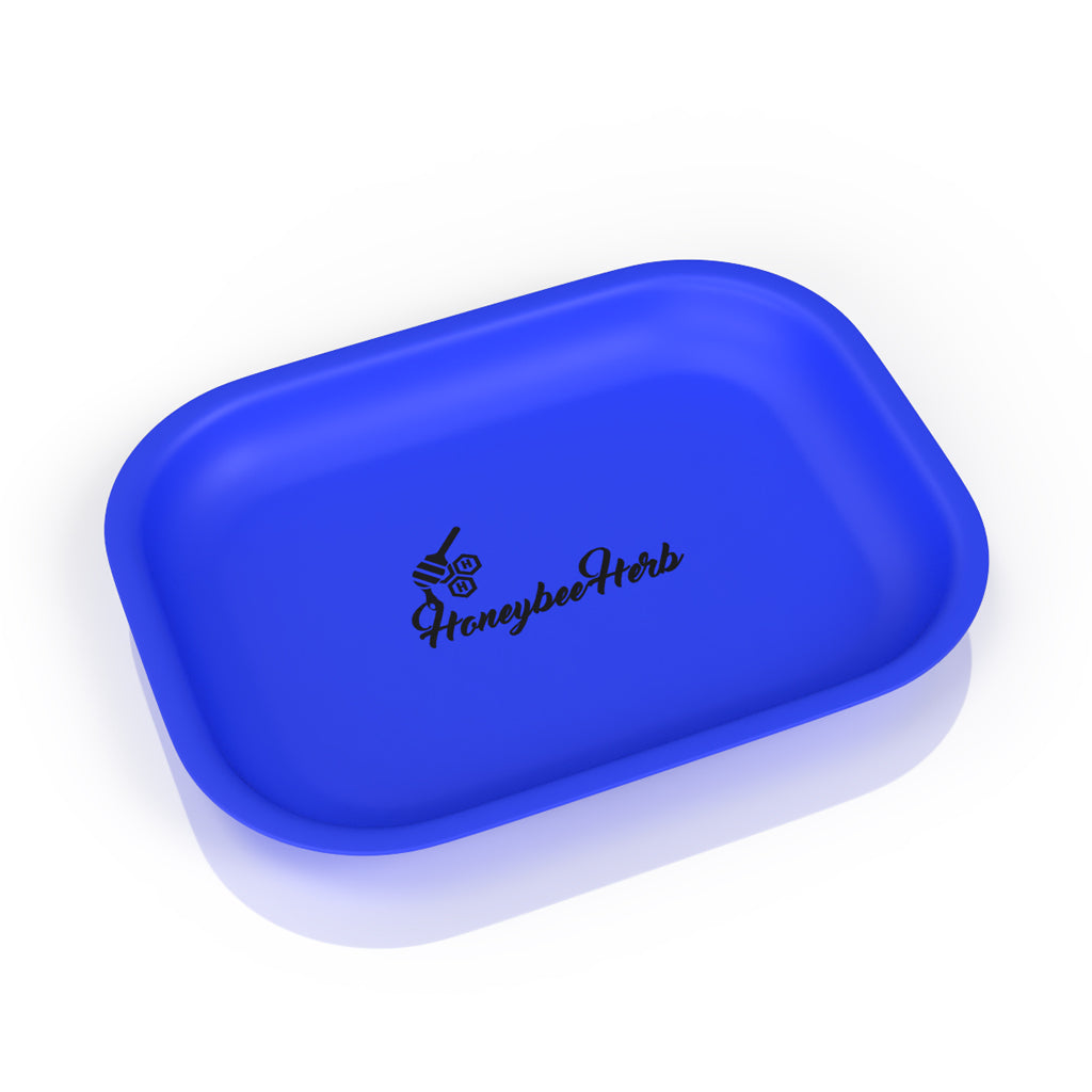 Honeybee Herb's Medium Size Matte Blue Silicone Dab Mat Tray