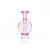 Honey Hive Bubble Auto Spin 30mm Outer & 16mm Spout Diameter Pink Glass Carb Cap Product Clear View