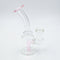 Honeybee Herb Mini Pink Perc Fixed Bent Downstem Dab Rig