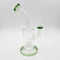 Honeybee Herb Quad Stack Showerhead Matrix Green Dab Rig