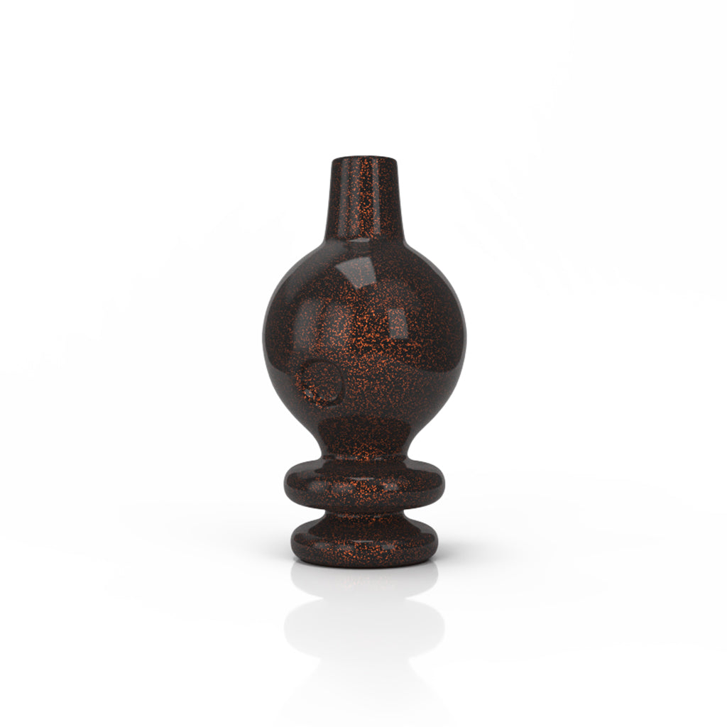 Honeybee Herb's Red Elite Galaxy Directional Airflow Bubble Carb Cap Without Packaging Clear Product View 