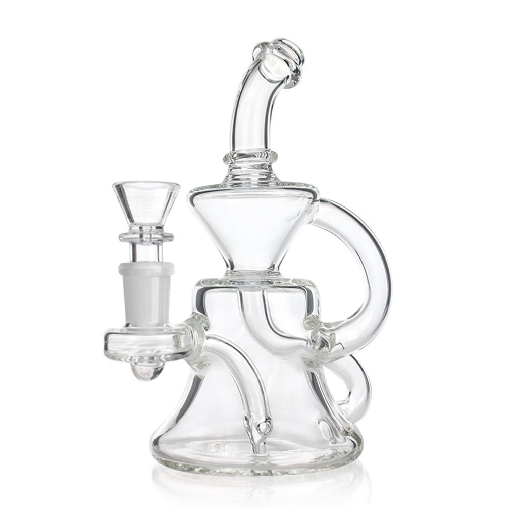 Shorty Recycler Rig | Perfect Compact Dab Rig for Smooth Hits ...