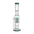 Buy Honeycomb & 12 Arm Tree Perc Bong in lake green – premium glass bong for smooth, powerful sessions.
