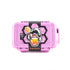 Huni Badger pink edition hard shell case with honeycomb badge design