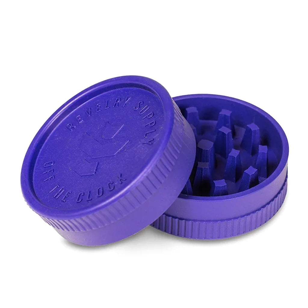 Indigo 2-piece hemp herb grinder in a simple product view.