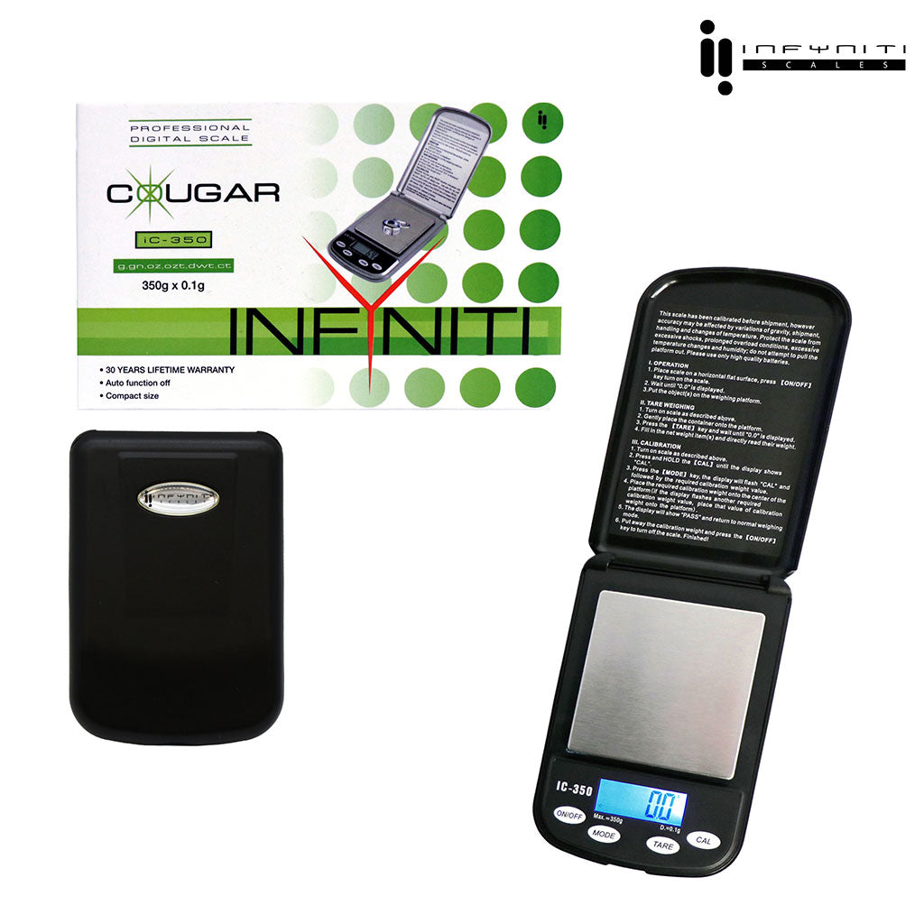 Infyniti Cougar Digital Pocket Scale, 350g x 0.1g Now Available at Honeybee Herb