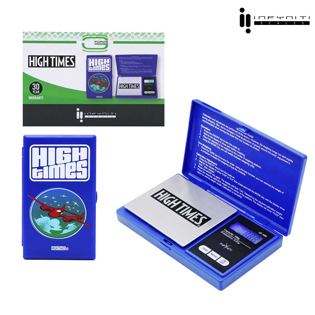 Infyniti High Times G-Force Licensed Digital Pocket Scale, 100g x 0.01g at Honeybee Herb