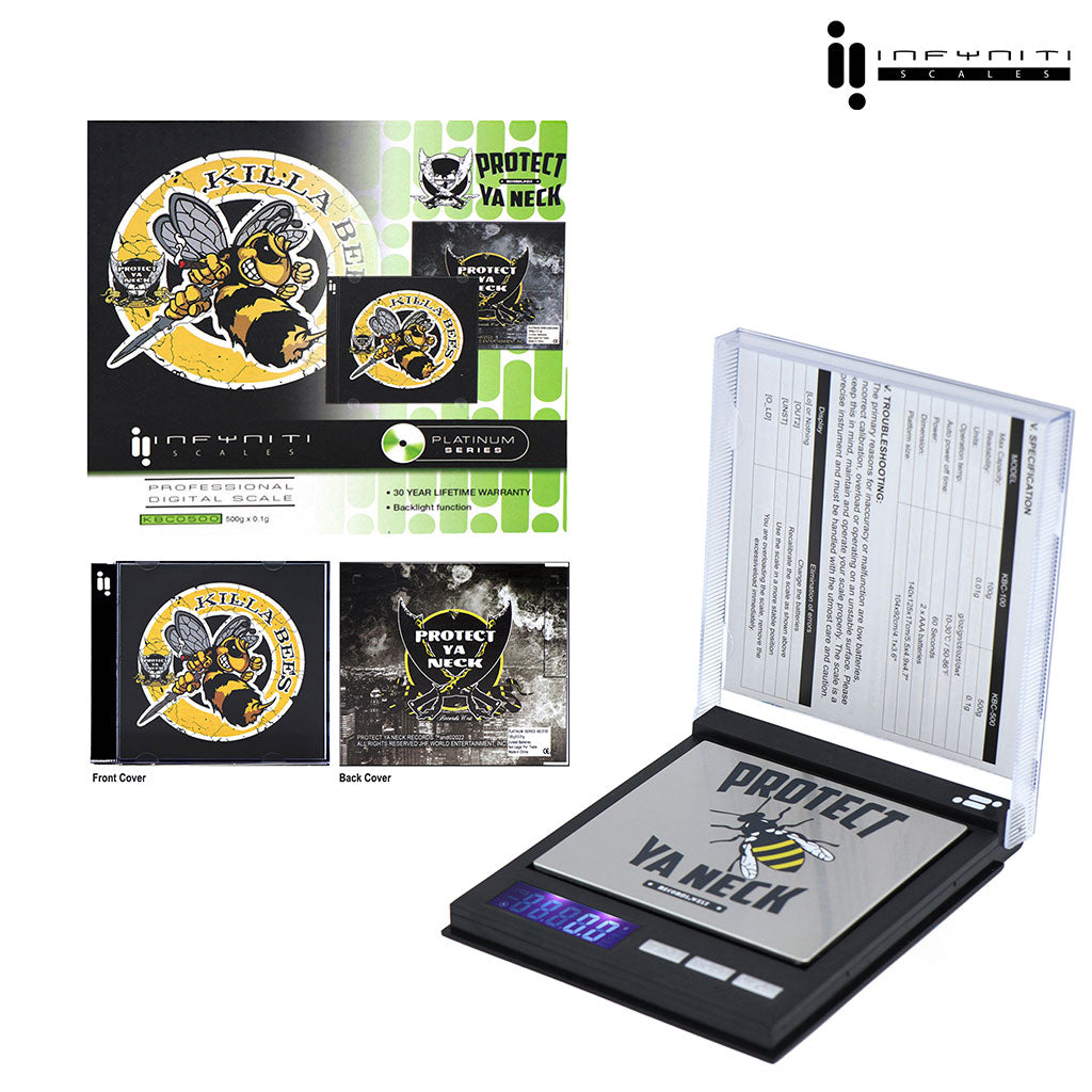 PYN CD Killa Bees Digital Scale - 500g X 0.1g Now Available At Honeybee Herb