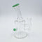 Inline Perc Green Dab Rig