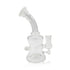 Inline Perc White Dab Rig