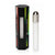 Litsaber OG silver interactive LED 510 battery in a side view showing charging port and power button.