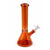 Wine red iridescent color shift beaker bong glass for daily sessions