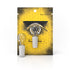 ISO Station Male Frosted Joint Glass Stopper Replacement Plug Yellow Packaging