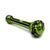 USA Made Glassworks Linework Handpipe in Northern Haze shown in a full product view.