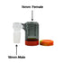 Smoke Low Profile Reclaim Catcher with Silicone Jar for sale online at Honeybee Herb
