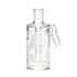 Milkyway Phoenix sandblasted wet ash catcher with showerhead diffuser in clear, product view.