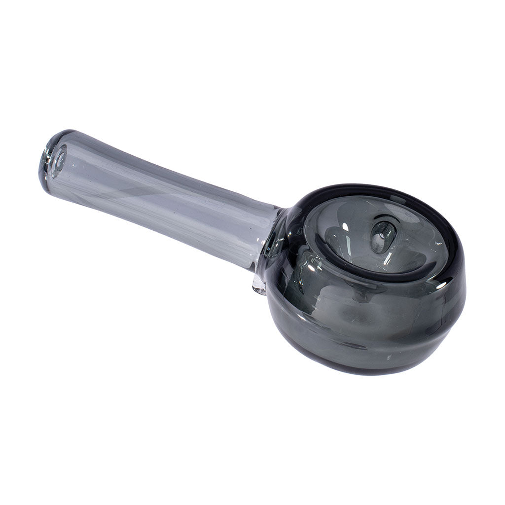 Black mini lollipop glass hand pipe, 4.7 in compact design—buy online.