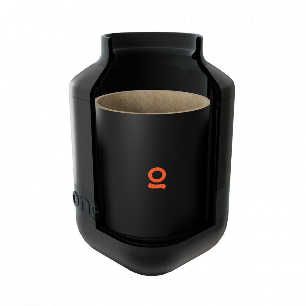 Cross-sectional view of ONGROK personal smoke filter sold at Honeybee Herb