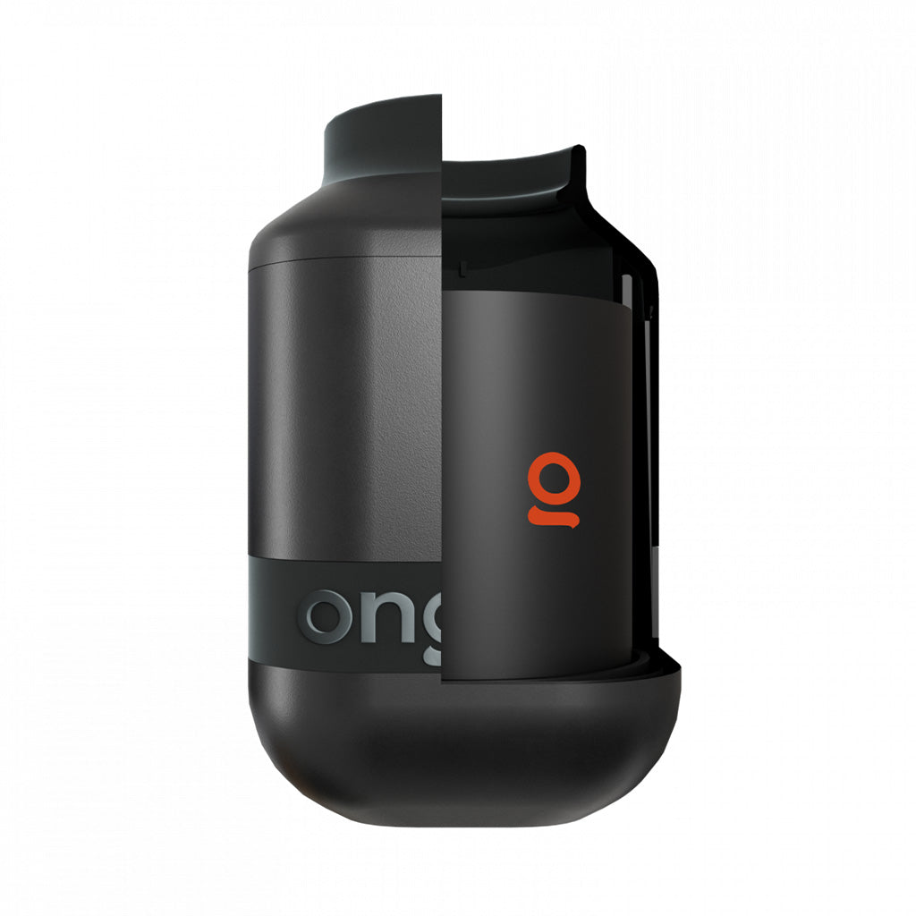 Split-view of ONGROK smoke filter showcasing odor control technology