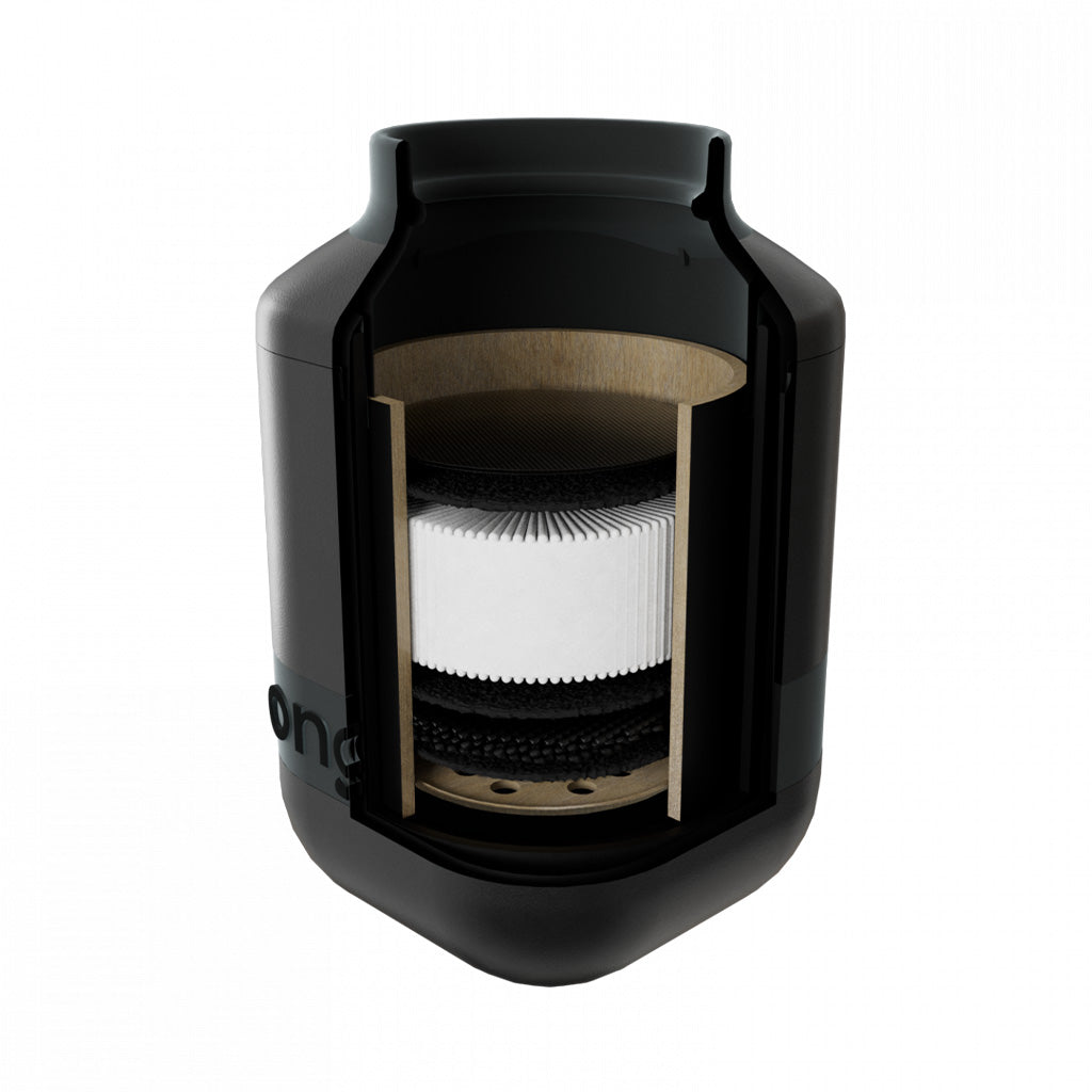 Internal filtration layers of ONGROK smoke filter – shop online now