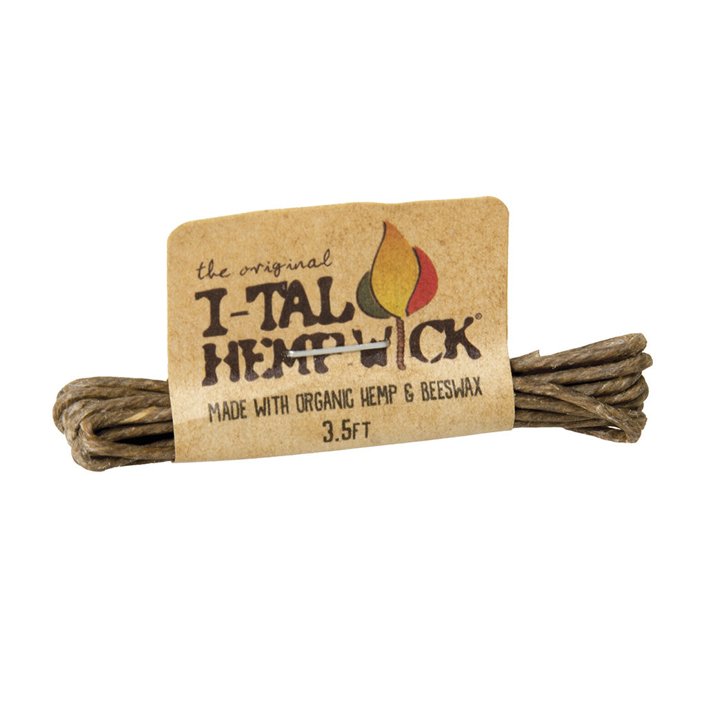 Original iTal 3.5ft. Organic Hemp Wick & Beeswax 