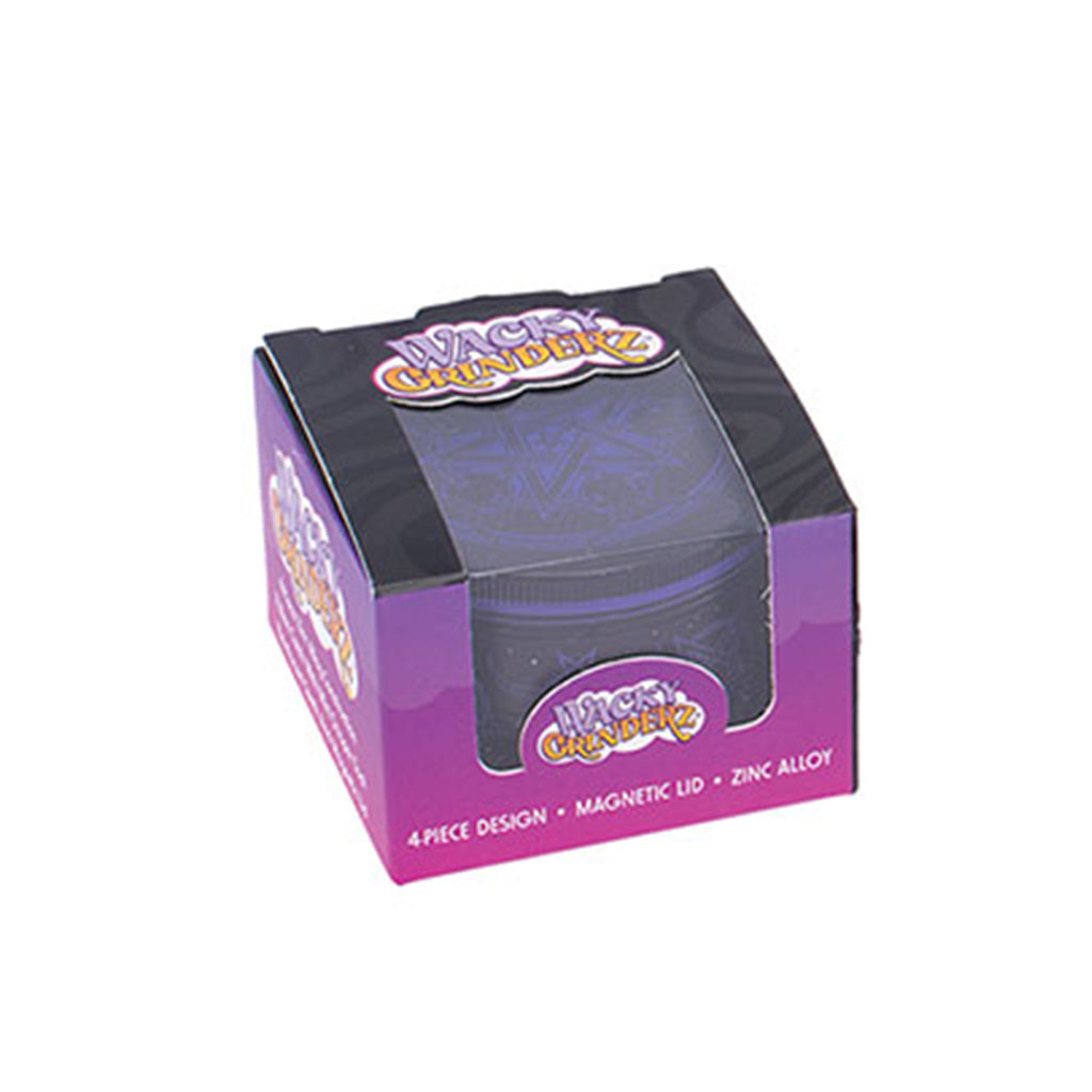 Pentagram 2.5-Inch Wacky Grinder Packaging View Available At Honeybee Herb