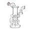 Phoenix Star 10 Inch Recycler Dab Rig With Special Perc & Pink Mouthpiece
