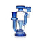 Phoenix Star 18MM Male 90°-Degree Blue Showerhead Perc Recycler Ash Catcher Clear Product View