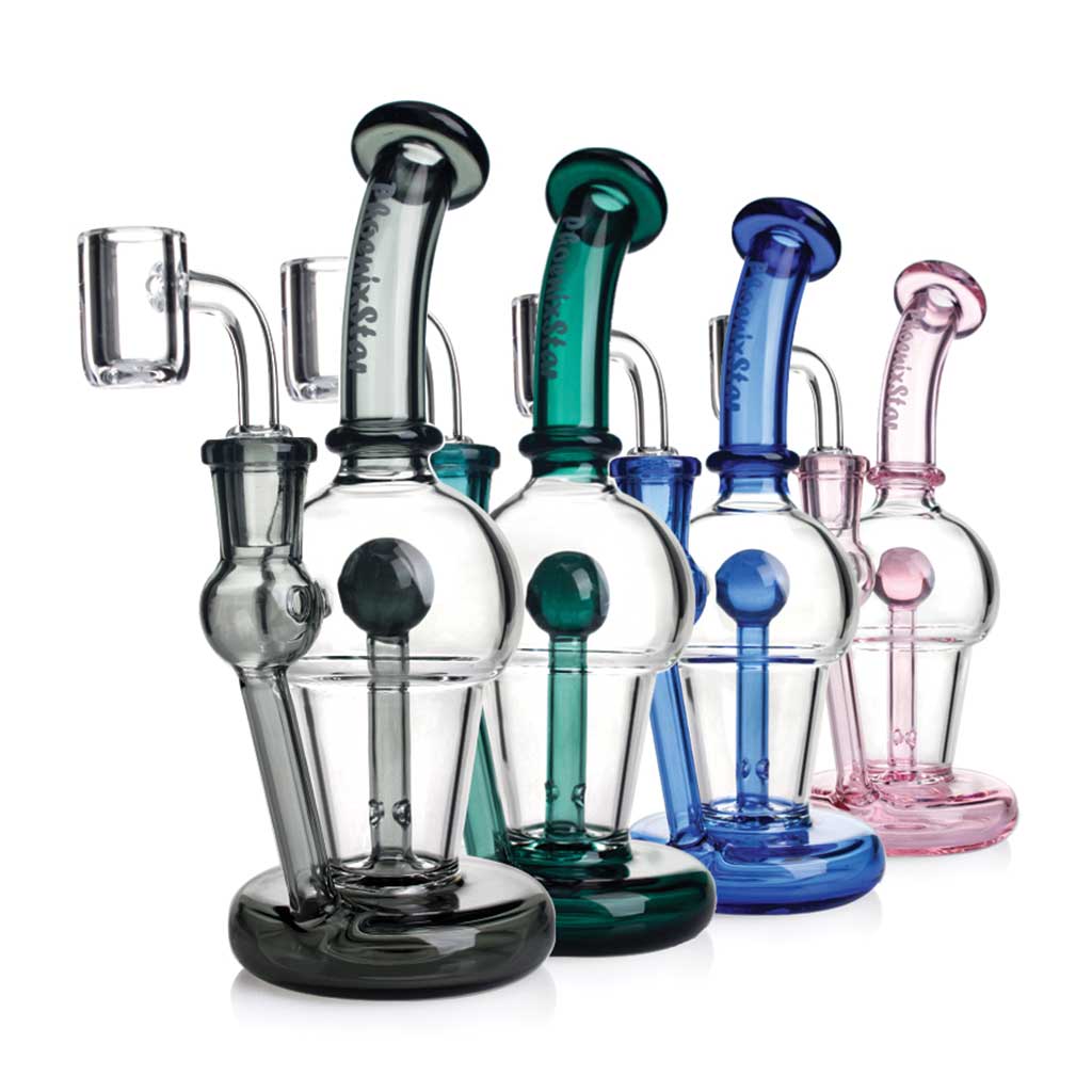 Bubb Rigs Phoenix Star 7.5 Inch Bubble Perc Dab Rig – Honeybee Herb