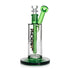 Phoenix Star 7 Inch Bubbler Rig With Green Joint, Mouthpiece, Base & Fixed Downstem At Honeybee Herb