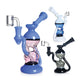 Phoenix Star 7 Inch Impeccable Recycler Dab Rig With Color Variants At Honeybee Herb