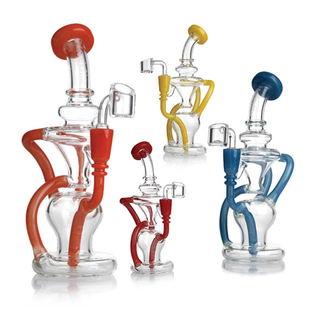 Phoenix Star 9 Inch Multi Armed Recycler Dab Rig | HBH – Honeybee Herb