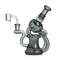 Phoenix Star Black Glass 7 Inch Maximum Filtration Recycler Dab Rig At Honeybee Herb