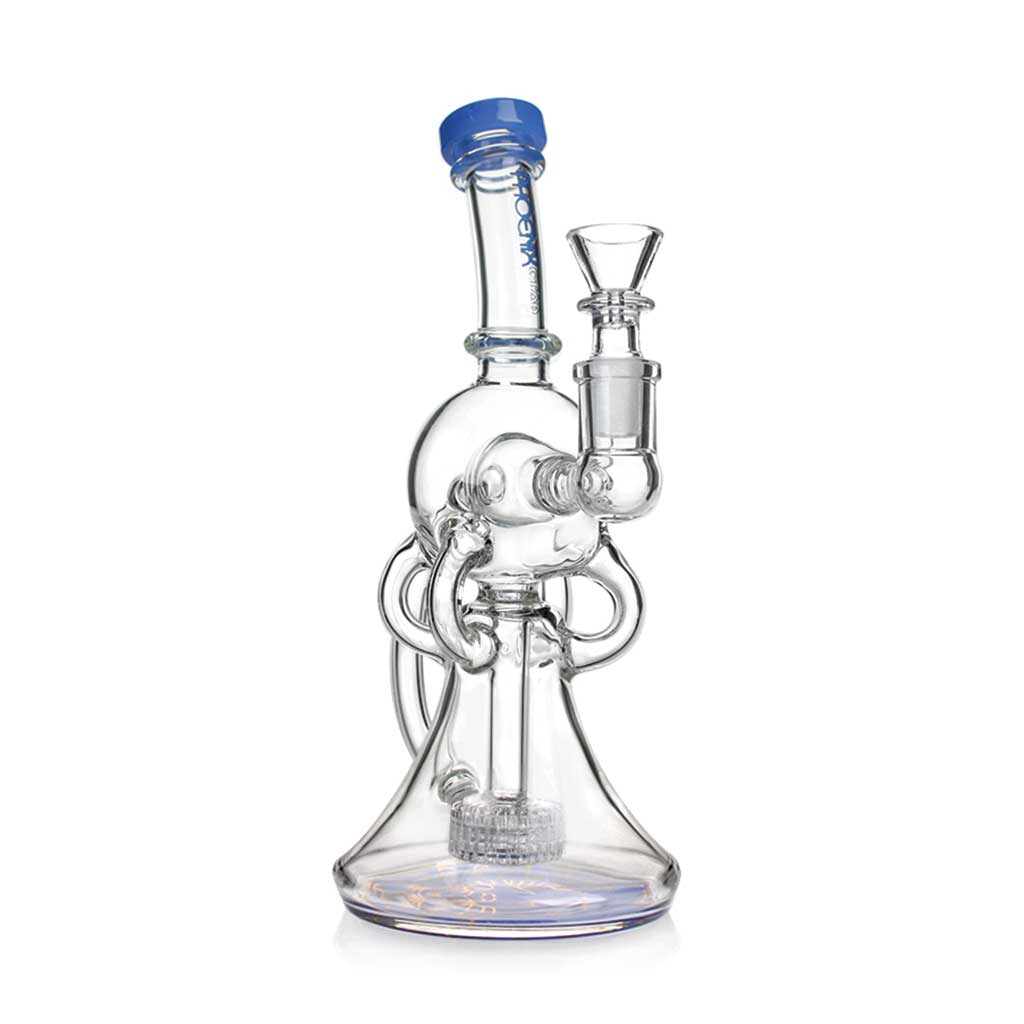 PHOENIX STAR 9 INCH GLOBE SHOWERHEAD RECYCLER DAB RIG