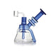 Phoenix Star Lite Blue Color Showerhead Perc 6.5 Inch Recycler Dab Rig At Honeybee Herb