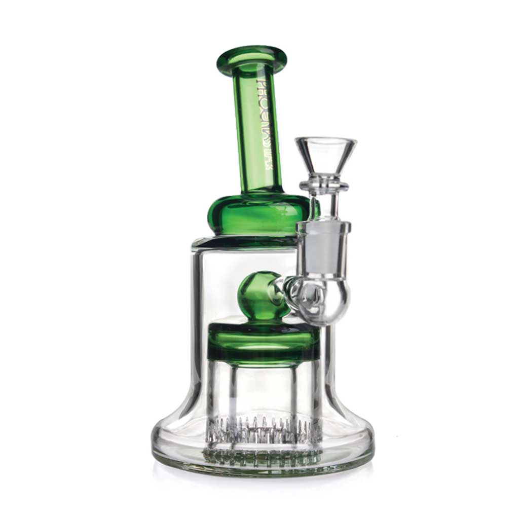 PHOENIX STAR 7 INCH BUBBLER DAB RIG WITH DOUBLE SHOWERHEAD PERC