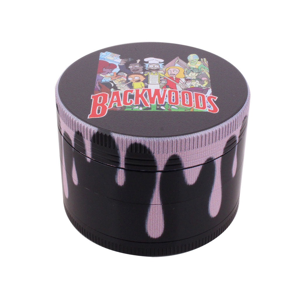 Color Drip Aluminum 4-Piece Herb Grinder In Pink