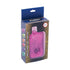 Pink glitter glycerin hand pipe in retail packaging – ready to ship 2
