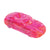 Car-shaped pink glycerin glass hand pipe, freeze before smoking. 
