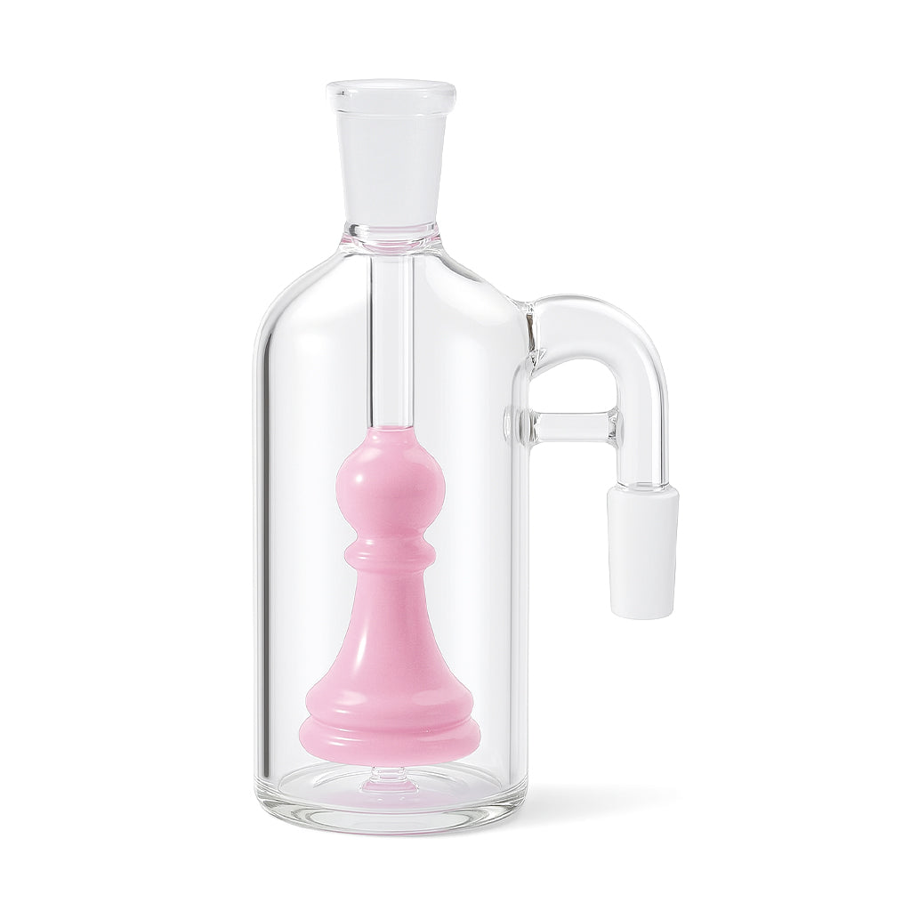 Pink Jade Chess Pawn Ash Catcher with 90 Degree Joint – Shop Now at Honeybee Herb
