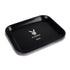 Playboy by Ryot Silver Bunny tin rolling tray, product photo.