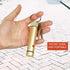 Portable Gold ONGROK keychain storage, ideal for travel and everyday discreet use—shop online today. 