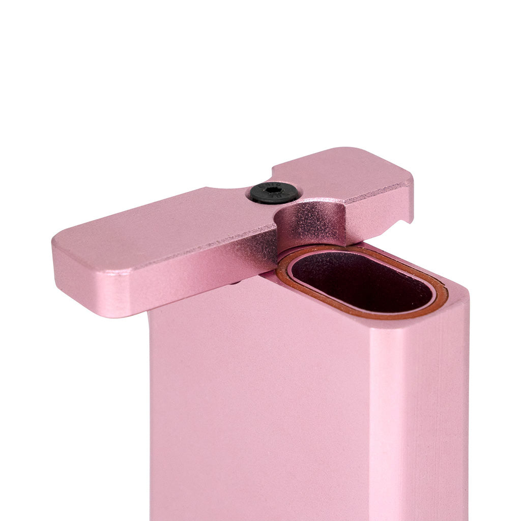 Portable rose gold aluminum dugout from ONGROK—available now at Honeybee Herb
