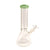 Premium Classic Glass Beaker Bong Water Pipe in jade green C color, available online.